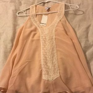 Light pink tank top